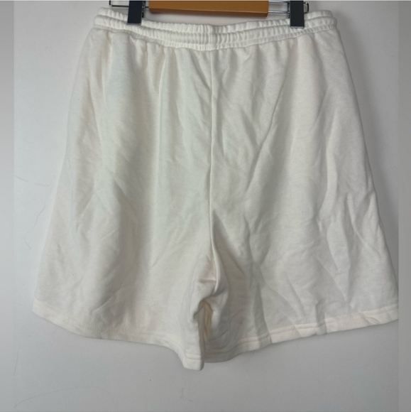 Off white cream joggers shorts and tank set - Picture 4 of 10
